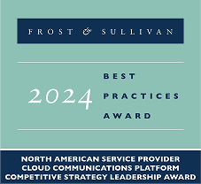 2024 Frost & Sullivan Cloud Communications Best Practices Award